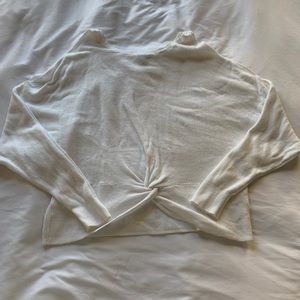 Express cold shoulder sweater